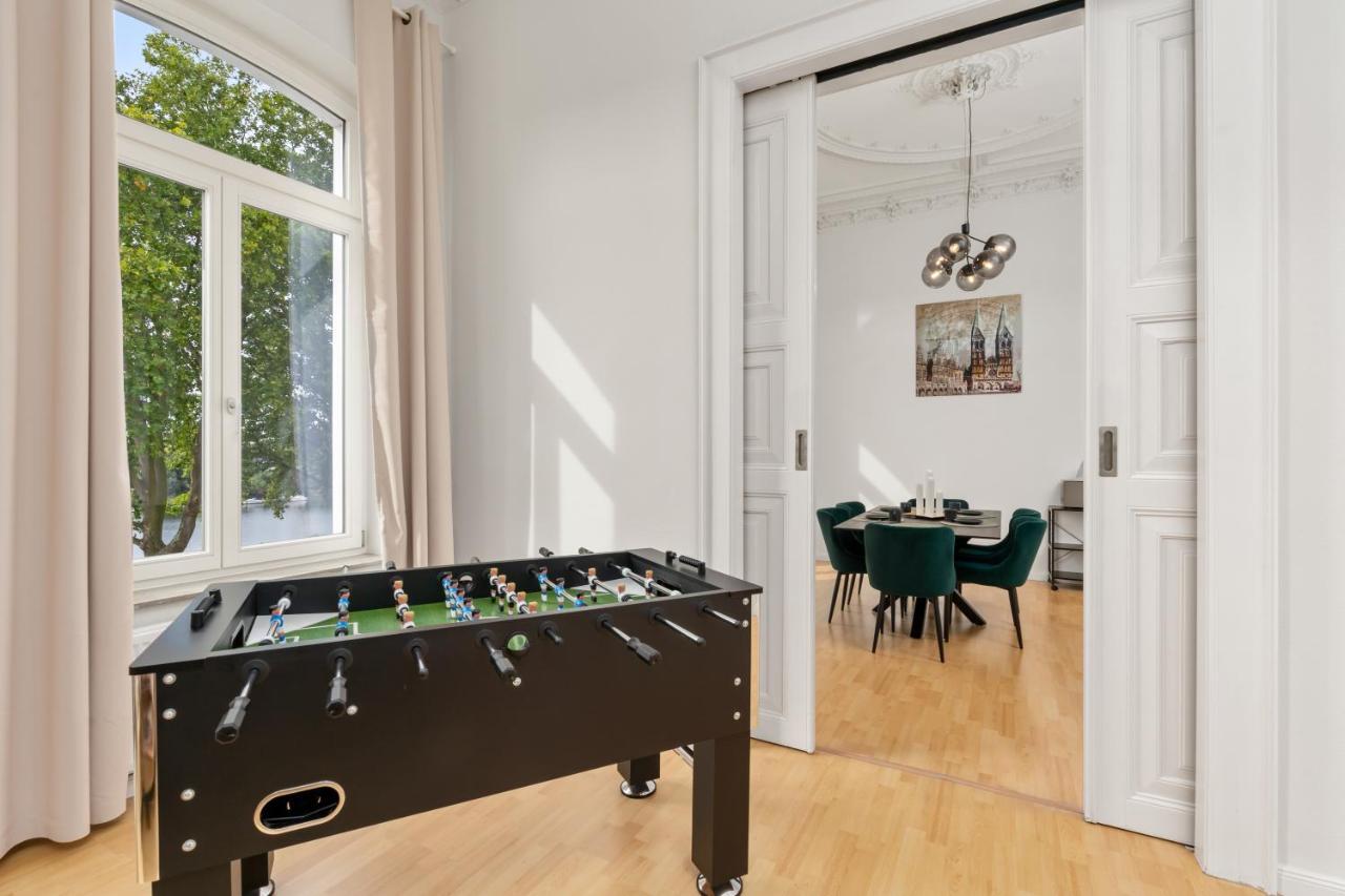 homey Apartments Riverside - mit Weserblick und Parkplatz, Netflix, Disney, Prime Bremen Exterior foto